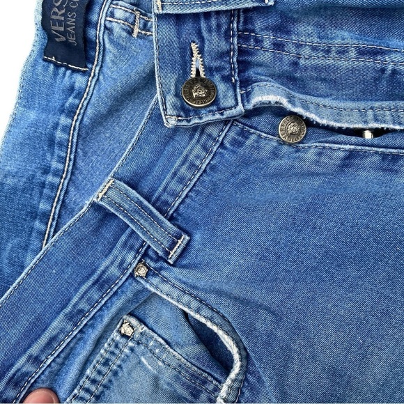 Vintage Versace Jeans Size 36 Blue - Picture 9 of 15
